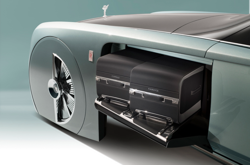 Illustration for article titled The Rolls-Royce 103EX Is A Bizarre Retro Gaze Into A Square-Wheeled Future